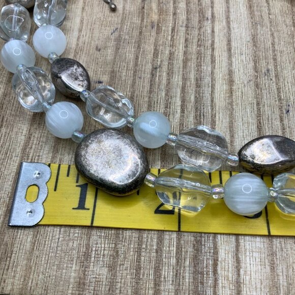Premier Designs Beaded Coastal Dual Stranded Necklace - Picture 5 of 8